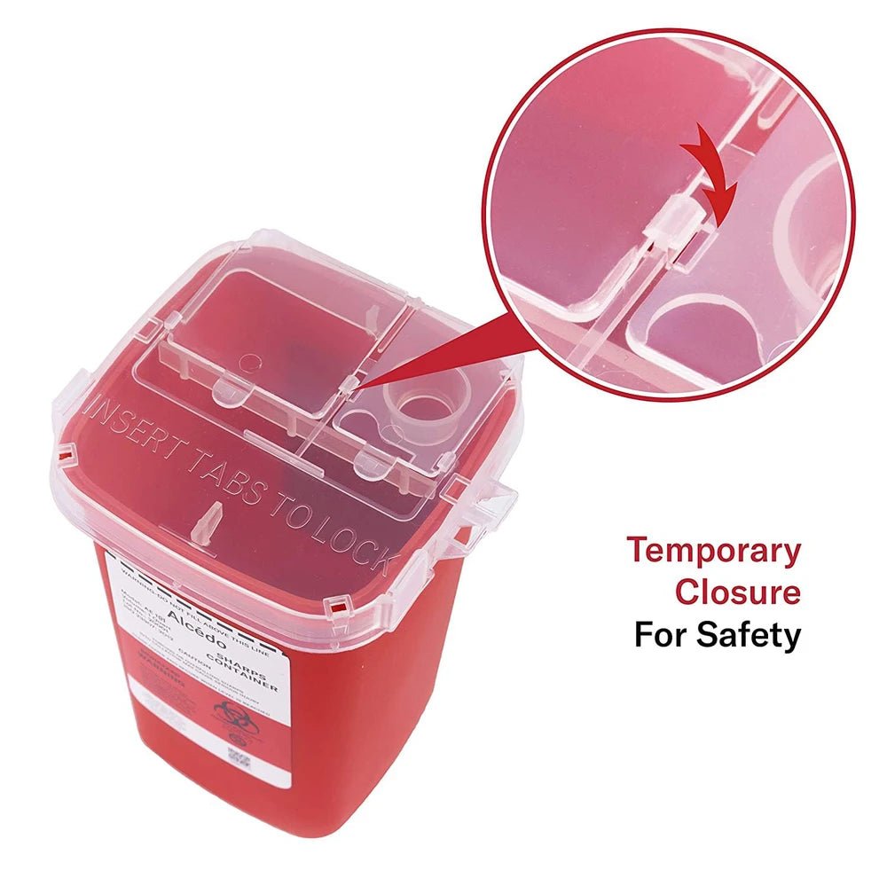 Alcedo Sharps Container 1 Quart
