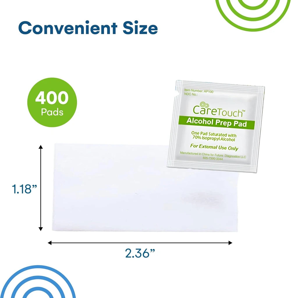 Care Touch Alcohol Prep Pads
