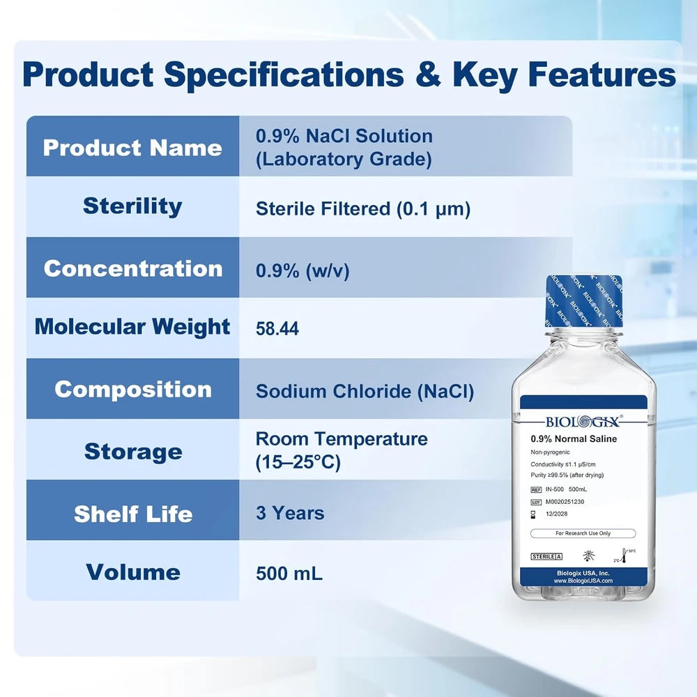 Cryoking 0.9% Normal Saline Solution